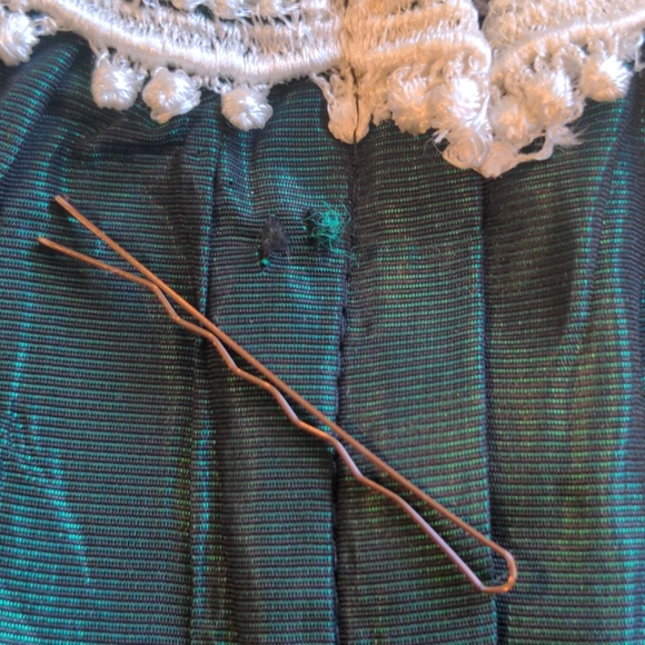 Vintage Scott McClintock strapless lace prom dress - Picture 10 of 10